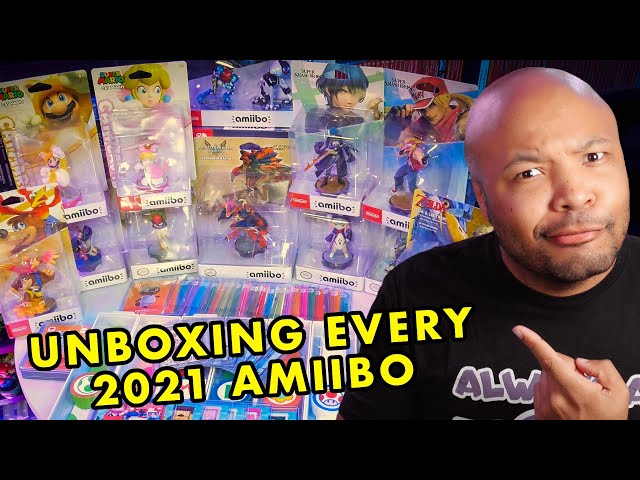 UNBOXING EVERY AMIIBO RELEASED IN 2021!!!
