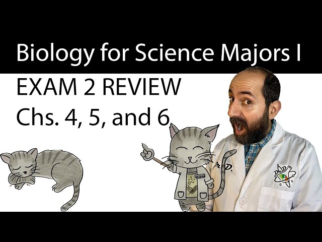 BIOL 1406 Exam 2 Review - Chapters 4, 5, and 6