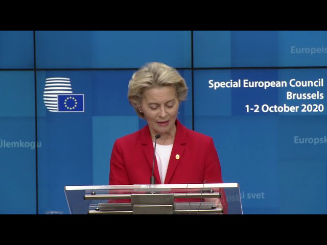 Special European Council - Joint press conference