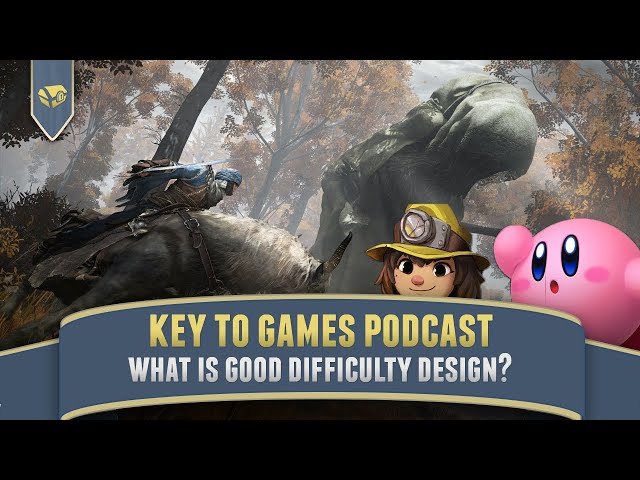 The Difficulty of Creating Challenge in Games | Key to Games Podcast , Game Design Talk