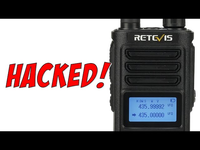 HACKED! - How to Unlock Retevis RA89 (The New Way)