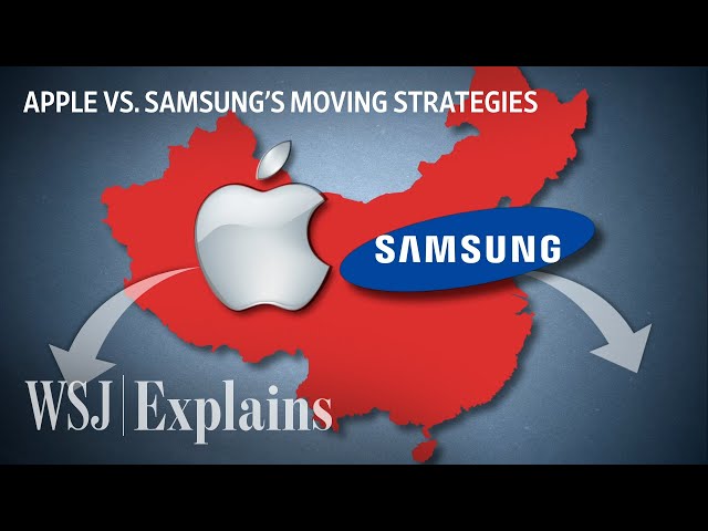 Inside Apple’s and Samsung’s Supply Chain Shift Away From China | WSJ