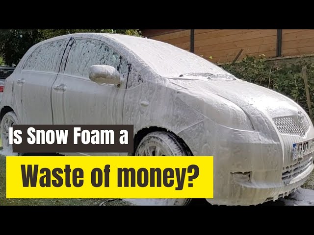 Does Snow Foam Really Work or is it a Waste of Money?