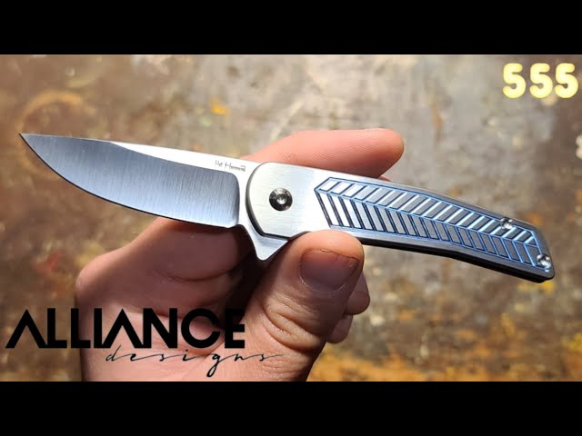 Dressy Flipper - Pat Hammond / Alliance Design Scout Pocket EDC Knife | 555 Gear