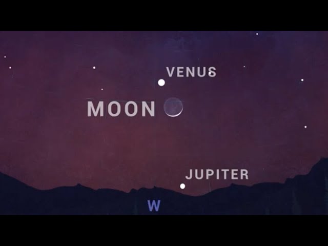 Venus, Jupiter, dwarf planet Ceres and the moon in March 2023 skywatching