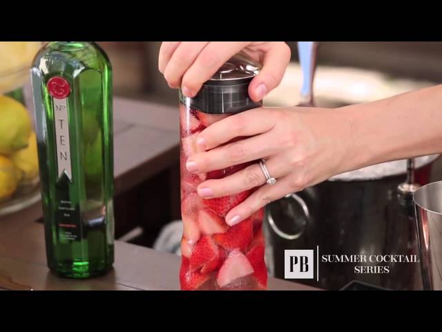 Summer Cocktails: Summer Solstice Gin Cocktail | Pottery Barn
