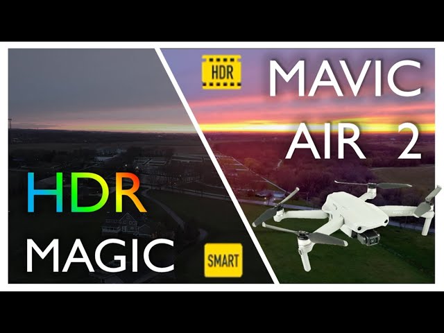 The Magic of the DJI Mavic Air 2's HDR Sensor - Half Chrome Drones