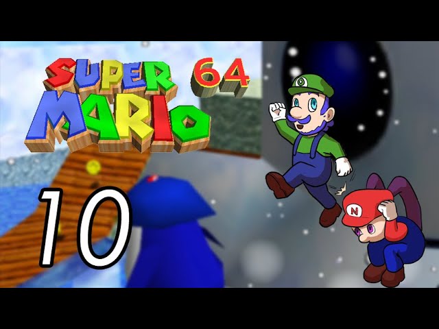 Super Mario 64 [10] Big penguin race