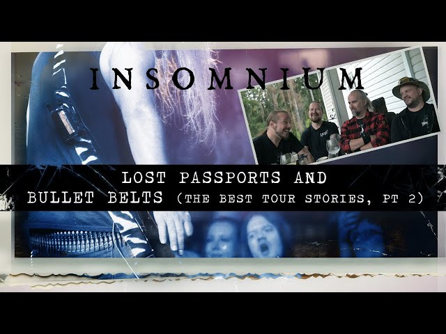 INSOMNIUM - Lost passports and what NOT to carry in your luggage (the best tour stories, pt. 2)