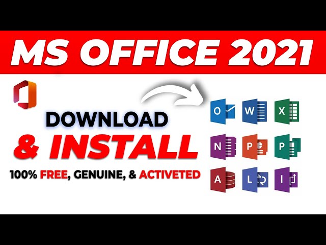 How To Get Microsoft Office Professional 2021 FOR FREE!