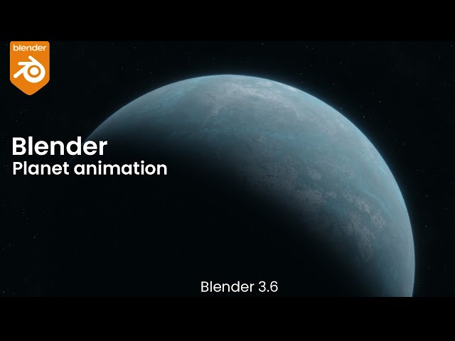 Planet Blender Animation