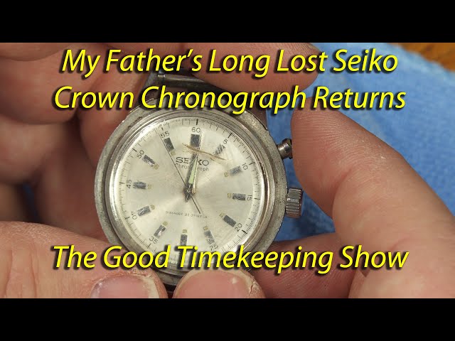 The Long Lost Seiko Crown Chronograph from the 1960s