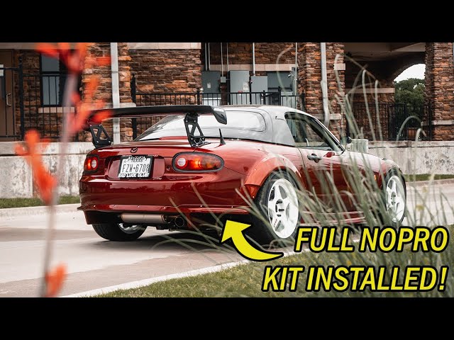 NOPRO Rear Diffuser and NC Rear Bumper Install - THE FULL KIT!