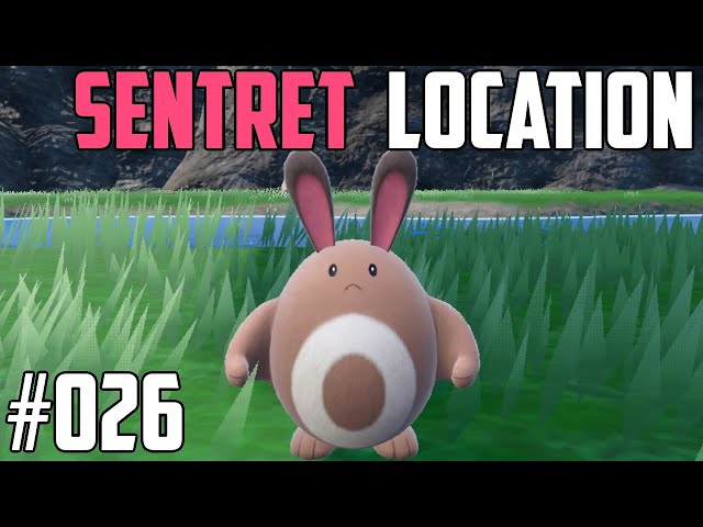 How to Catch Sentret - Pokémon Scarlet & Violet (DLC)