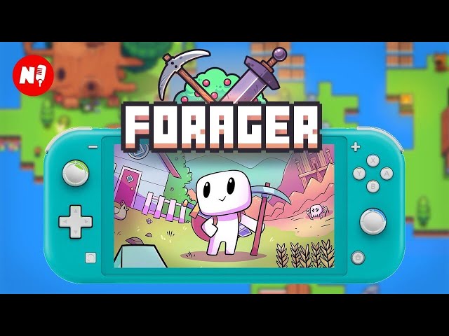 This Game Is ADDICTING!! | Forager On Nintendo Switch