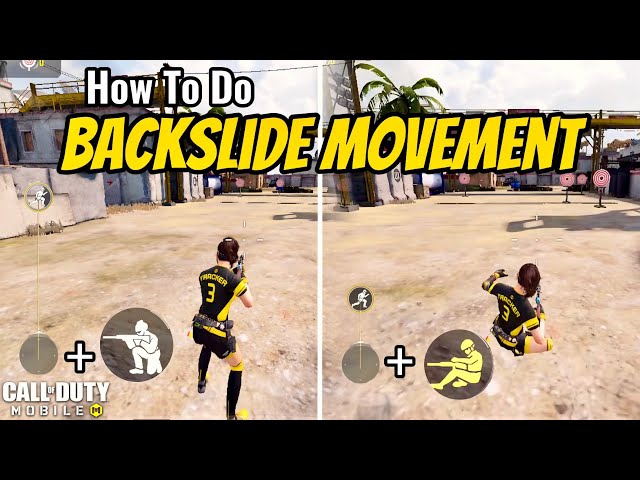 How To Do Advanced Backslide Movement In Call Of Duty Mobile Br | Backslide Beginners Tutorial Codm