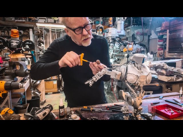 Adam Savage's One Day Builds: RoboCop 2's Cain Stop-Motion Puppet!