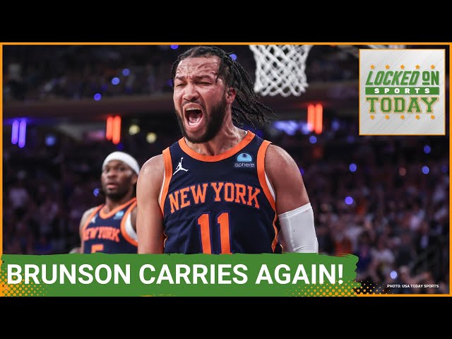 Jalen Brunson and the New York Knicks beat the Indiana Pacers again!