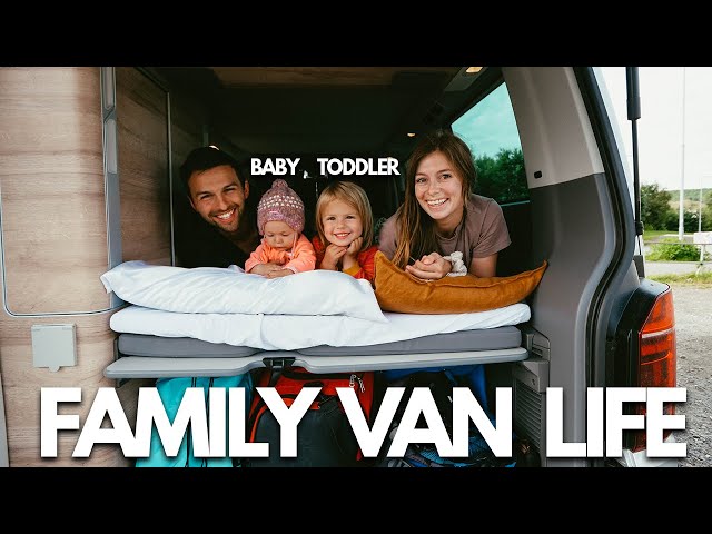 VAN TOUR! FAMILY VAN LIFE IN OUR TINY HOME ON WHEELS + first impressions of Norway!