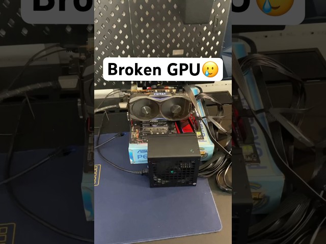 •Fixing a Broken GPU GTX 1080 Ti• #gaming #nvidia #gpu