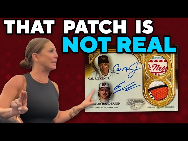 Is Topps Using Fake Patches?