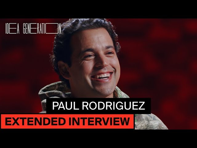 Paul Rodriguez In-Depth Interview | IDEA GENERATION The Podcast