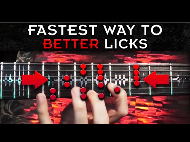 Big Secret For Better Shred Licks | How To Sound More Creative! (Guitar Lesson)