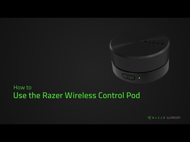 How to use the Razer Wireless Control Pod