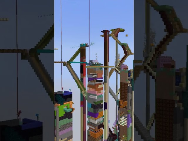 Colorful Minecraft City