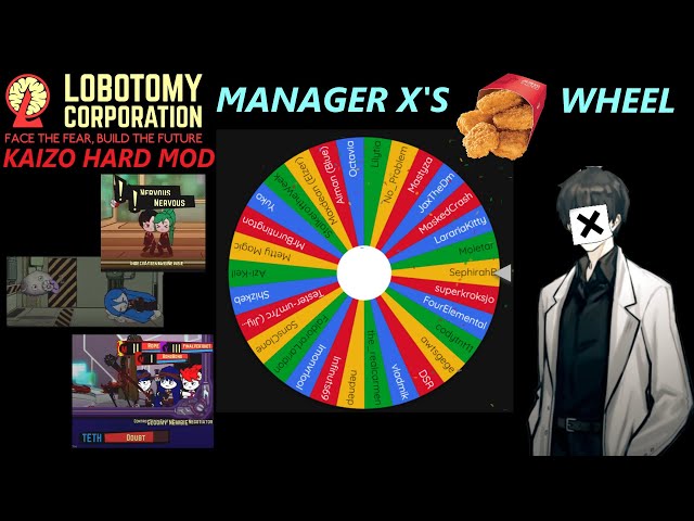 [LOB. CORP. KAIZO EP. 1] Manager X's Nugget Wheel of D E A T H