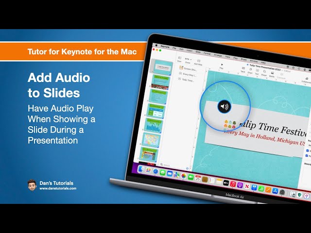 Adding Audio to Slides in Keynote on the Mac: A Step-by-Step Tutorial