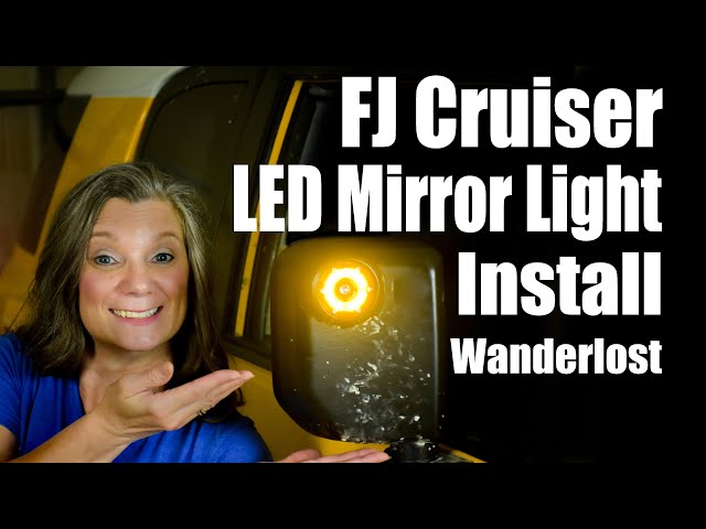LED Mirror Light Kit For FJ Cruiser- How To Install