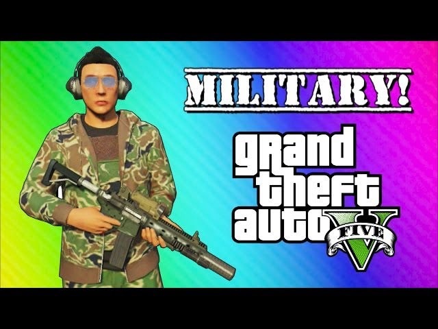 GTA 5 Online Military Edition: Operation Smoked Bacon (GTA 5 Online Funny Moments & Skits)
