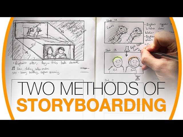 How to draw A-grade storyboards (even if you can't draw!) | Media studies tutorial