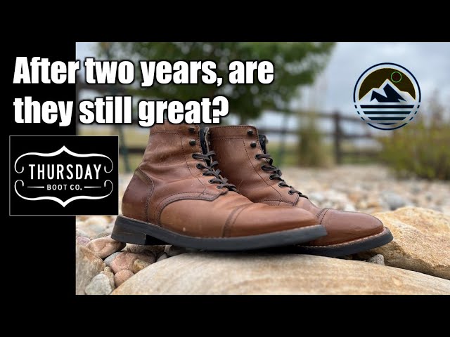 Two-Year Update: Thursday Boots Captain in Natural Chromexcel Leather
