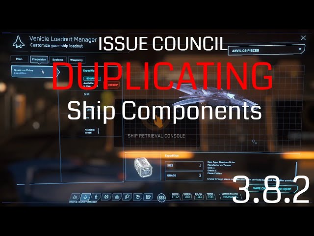 Duplicating Ship Components | Star Citizen