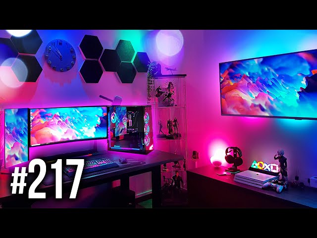 Room Tour Project 217 - BEST Gaming Setups!