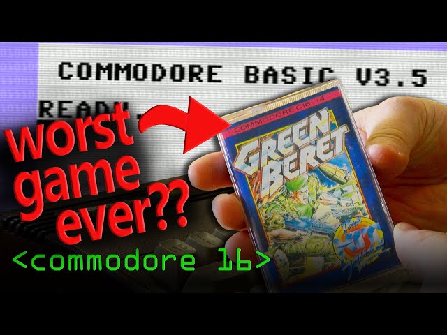 Commodore 16 & The Worst Video Game? - Computerphile