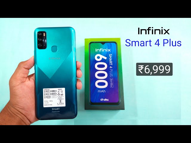 Infinix Smart 4 Plus Unboxing & Overview Realme से अच्छा ? ₹6999 Me | Infinix Best Smartphone