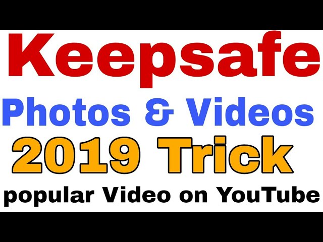 #Keepsafe Photos & Videos | Recover Deleted Files | how to use Google Drive | in Hindi 2019