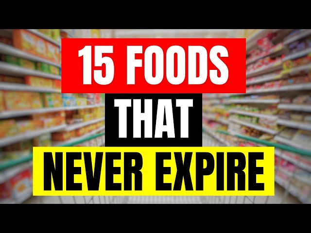 15 Foods to Stockpile That NEVER EXPIRE - Start Prepping & Be Ready!