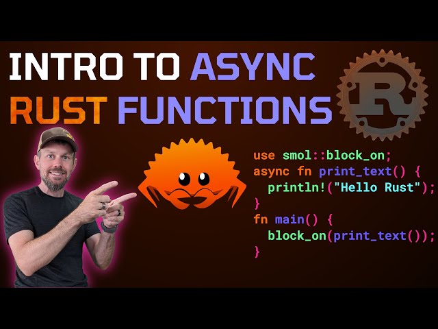 Intro to Rust Async Function Execution With Smol 🦀 Rust Programming Tutorial for Developers