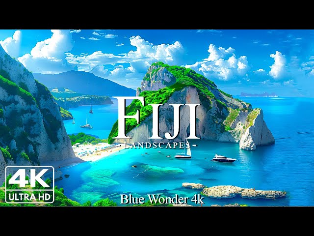 Fiji UHD - Scenic Relaxation Film With Calming Music - 4K Video Ultra HD