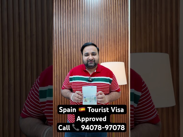 Spain 🇪🇸 Tourist Visa Approved In 2 Days
