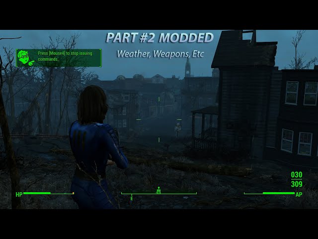 Fallout 4: Walkthrough Gameplay Part 2 - Commonwealth (Modded   PC)