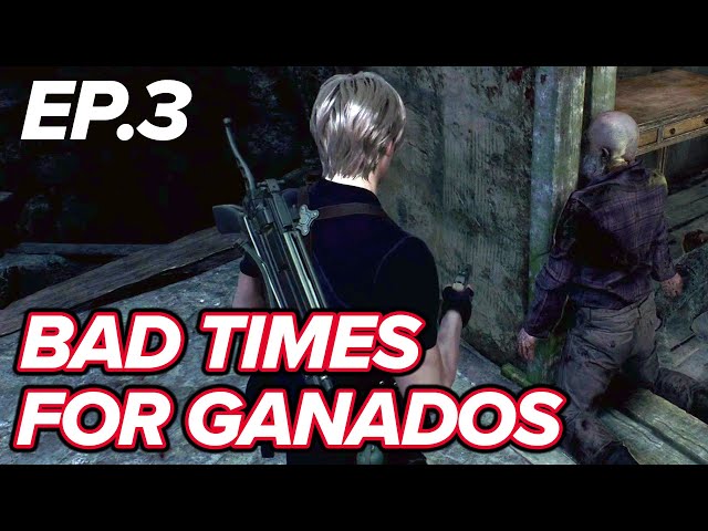 Resident Evil 4 Remake: BAD TIMES FOR GANADOS | Let's Play Resident Evil 4 Ep. 3