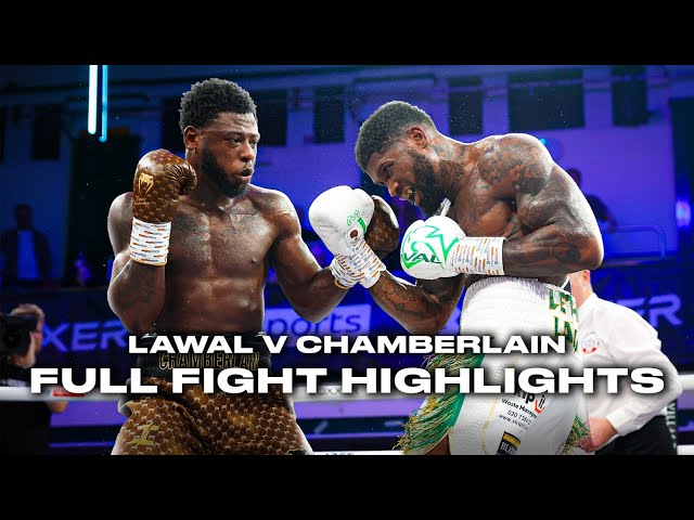 And The New! Chamberlain Glory 👑 🔥 | Mikael Lawal vs Isaac Chamberlain Full Fight Highlights