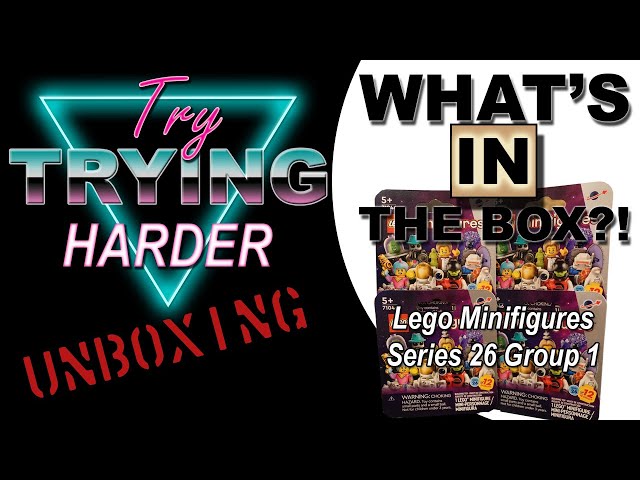 TTH Unboxing #61: Lego Minifigures Series 26 Group 1 #unboxing #lego #toys #minifigures #space #vlog