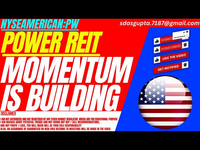 MOMENTUM IS BUILDING : PW STOCK ANALYSIS | POWER REIT STOCK