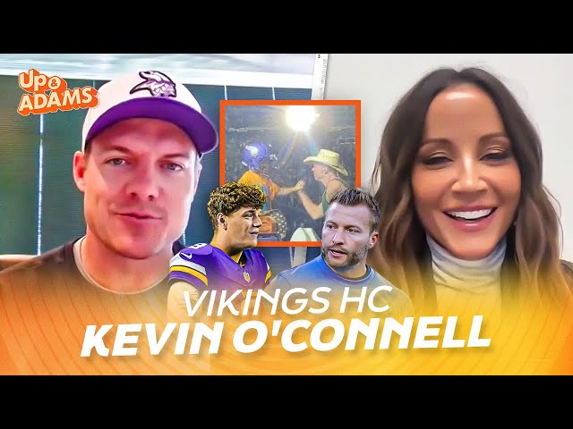Vikings HC Kevin O'Connell 'Reacts' to Justin Jefferson Signing, Playing Kirk Cousins, & Sean McVay